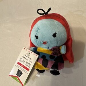 Set of 2 Disney Hallmark Plush Ornament SALLY The Nightmare Before Christmas NEW
